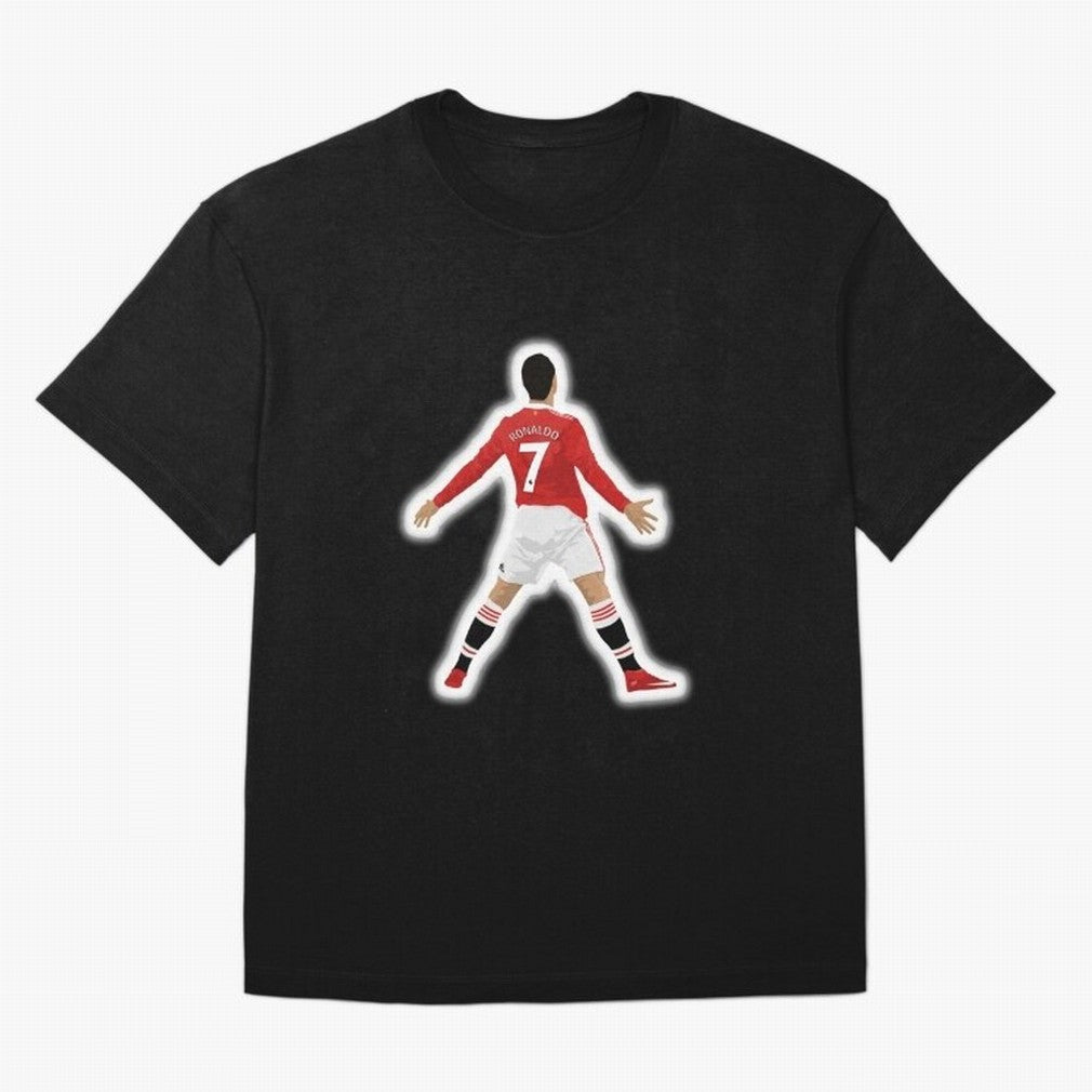 Art Cristiano Ronaldo Oversized T-Shirt Show Love for Legendary Goals in Match Day Hype around FIFA World Cup 2026 Group Stage, Haaland, Brazil, Portugal and Argentina, Football Passion, Legendary Performances, Festival Vibes and Supporter