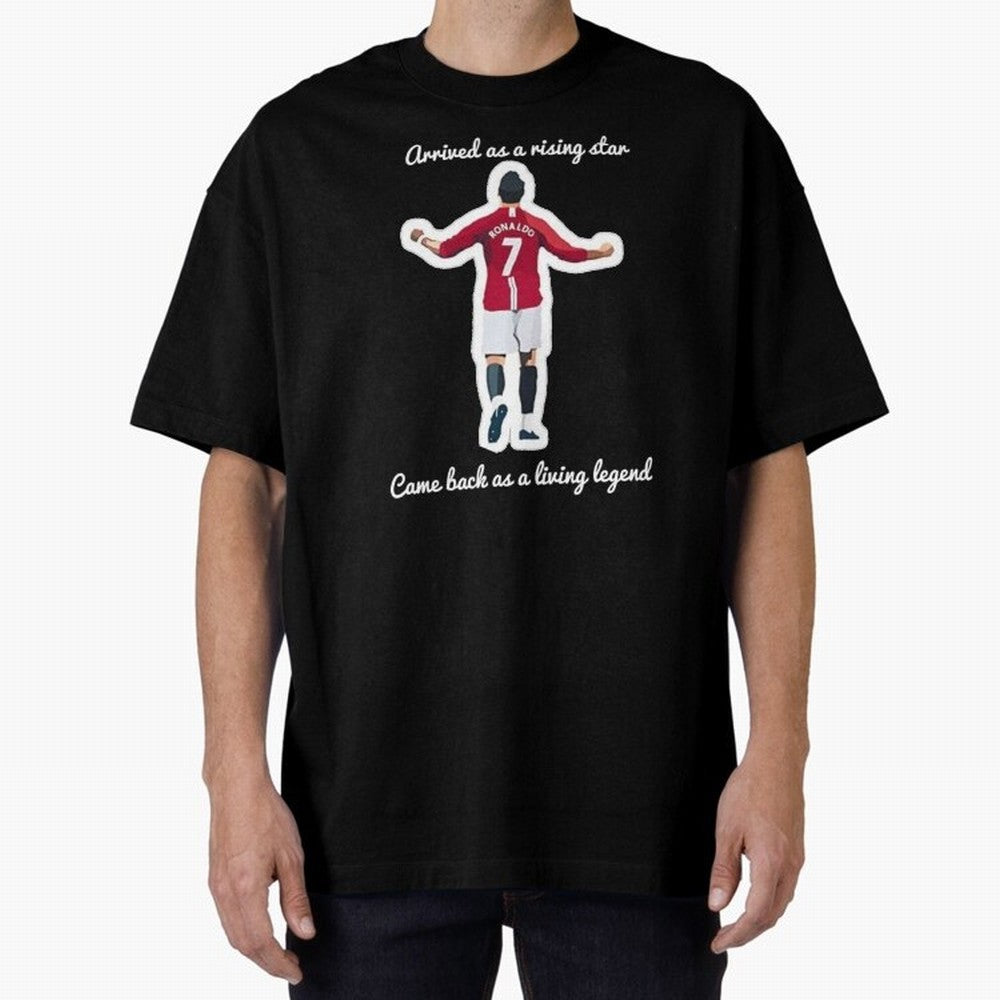 Cristiano Ronaldo Manchester United Siu Siuuu MUFC Oversized T-Shirt Turn Football Passion into the FIFA World Cup 2026 Journey through Cristiano Ronaldo, Haaland and CR7 Highlights, Argentina and Brazil Pride, Tournament Hype, Historic Matchups,
