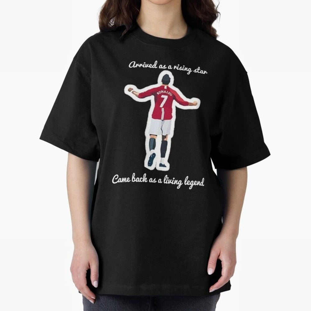 Cristiano Ronaldo Manchester United Siu Siuuu MUFC Oversized T-Shirt Turn Football Passion into the FIFA World Cup 2026 Journey through Cristiano Ronaldo, Haaland and CR7 Highlights, Argentina and Brazil Pride, Tournament Hype, Historic Matchups,