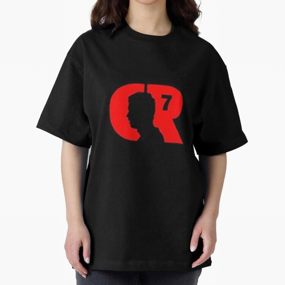 Cristiano Ronaldo CR7 Manchester United Portugal siu siuu siuu siuuu Oversized T-Shirt Show Match Day Excitement for Match Day Hype around FIFA World Cup 2026, Messi, Neymar and Mbappe, England, France and Netherlands, Champion Mindset, Group Stage