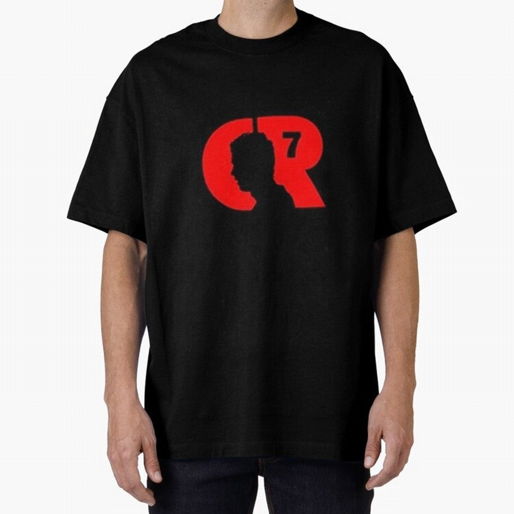 Cristiano Ronaldo CR7 Manchester United Portugal siu siuu siuu siuuu Oversized T-Shirt Show Match Day Excitement for Match Day Hype around FIFA World Cup 2026, Messi, Neymar and Mbappe, England, France and Netherlands, Champion Mindset, Group Stage