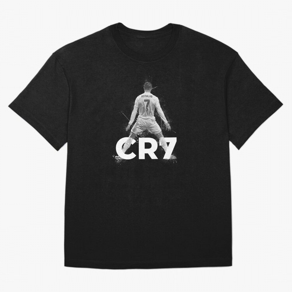 Cristiano Ronaldo Oversized T-Shirt Build the FIFA World Cup 2026 Journey through Messi, Neymar and Mbappe Highlights, England and Germany Pride, Match Day Excitement, Supporter Culture, Golden Goals and Global Football Passion; Great for Watch