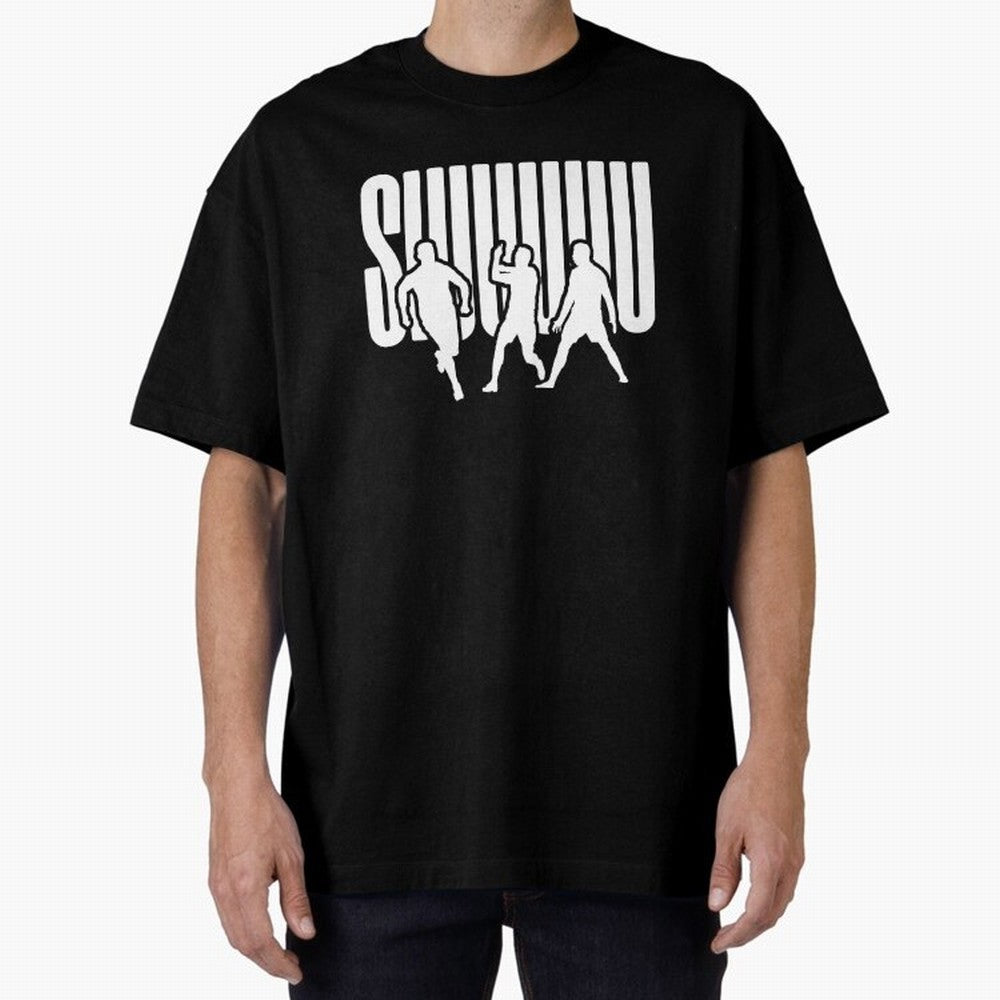 Siuuu Cristiano ronaldo suiii Oversized T-Shirt Fuel the Hype around FIFA World Cup 2026 Celebrating Haaland and Mbappe, Spain Energy, Football Festival Excitement, Trophy Ambitions, Country Rivalries and Star Player Buzz; Perfect for People Who