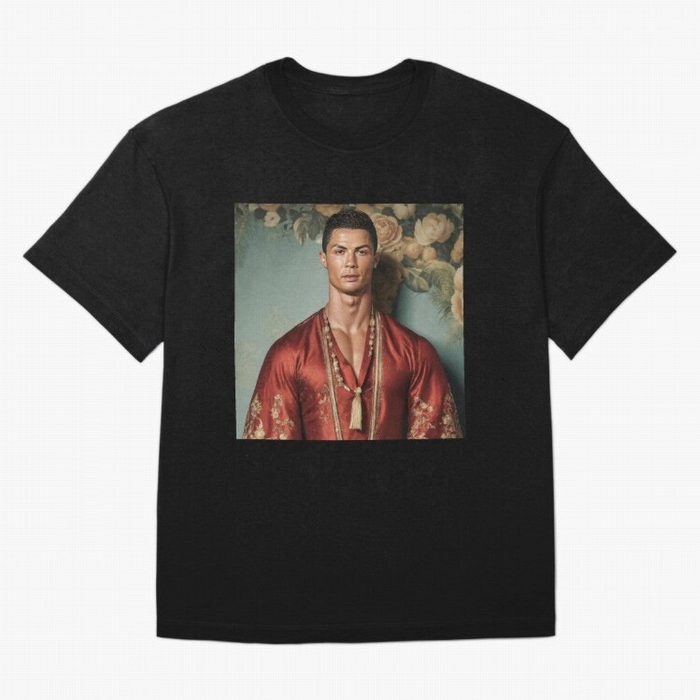 Cristiano Ronaldo Oversized T-Shirt Celebrate Fan Culture around the FIFA World Cup 2026 Group Stage Journey through Haaland and Mbappe Highlights, Brazil Pride, Football History, Final Match Energy, Crowd Noise and Once in a Lifetime Moments;