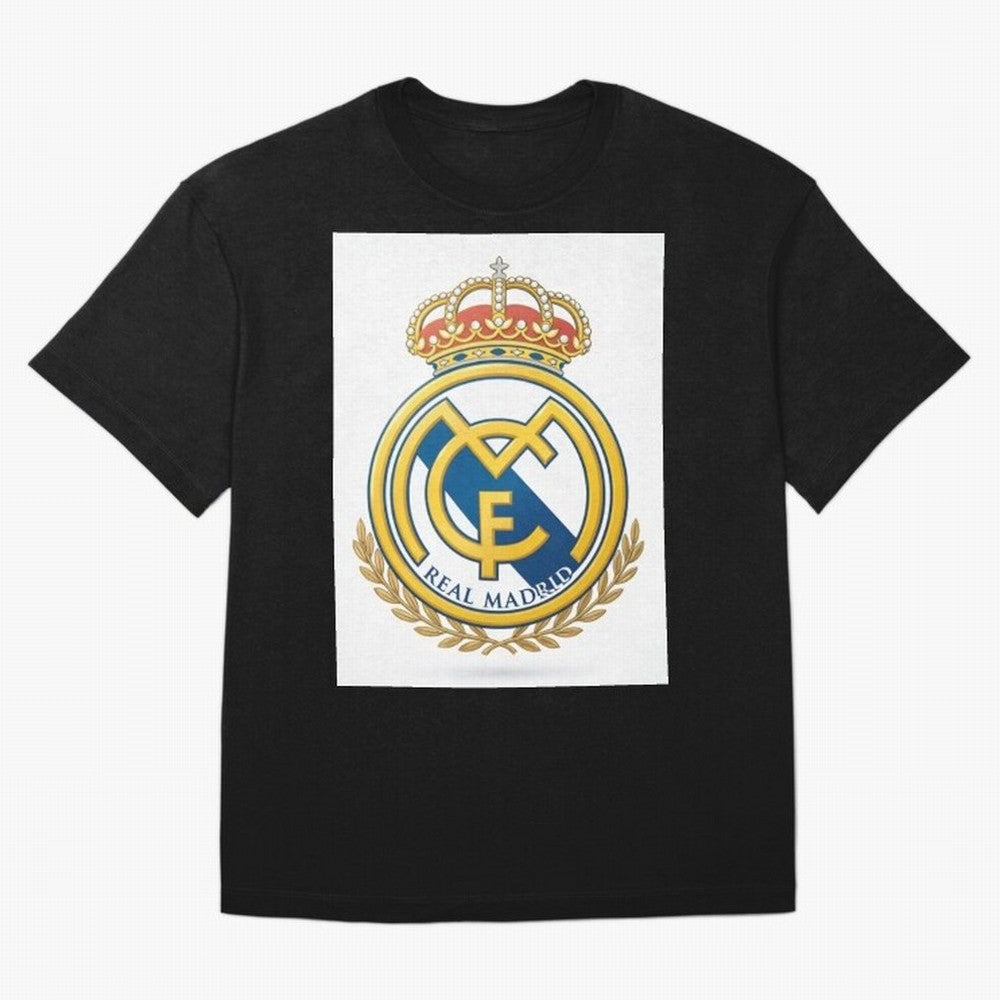 Real Futbol Bernab¨¦u Oversized T-Shirt Keep the Legacy of Global Football Passion for FIFA World Cup 2026, Highlighting Mbappe and Neymar, Brazil, Fan Favorite Moments, National Team Passion, Big Match Drama and Soccer History; Perfect for People