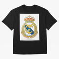 Real Futbol Bernab¨¦u Oversized T-Shirt Keep the Legacy of Global Football Passion for FIFA World Cup 2026, Highlighting Mbappe and Neymar, Brazil, Fan Favorite Moments, National Team Passion, Big Match Drama and Soccer History; Perfect for People