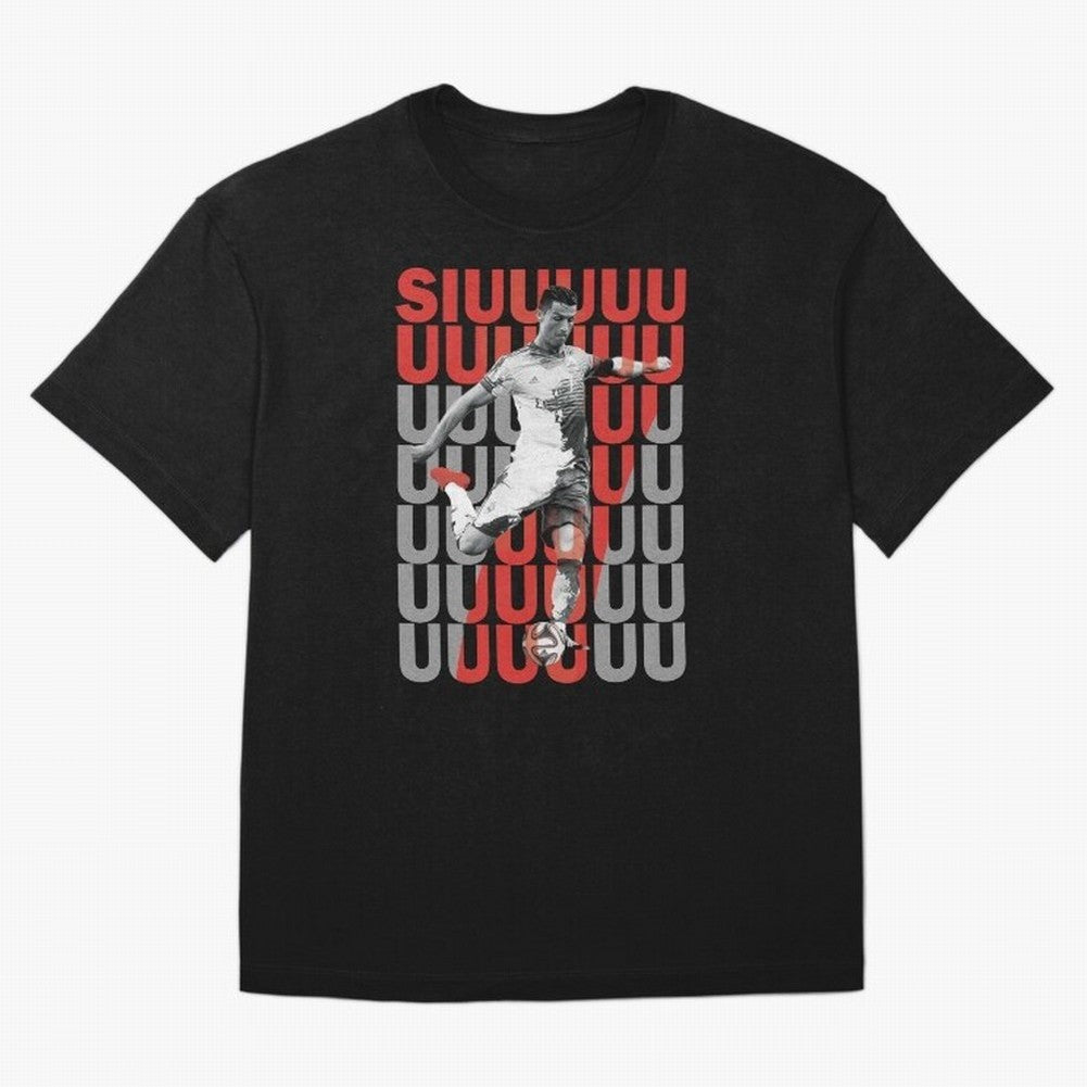 Siuuuuuu Cristiano Ronaldo Oversized T-Shirt Stand with Match Day Hype around FIFA World Cup 2026, Messi and Cristiano Ronaldo, Netherlands, Match Day Excitement, Supporter Culture, Golden Goals and Global Football Passion; Perfect for Supporters