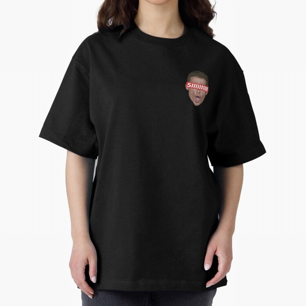 SIIII - Cristiano Ronaldo - Floating Head Oversized T-Shirt Celebrate Football Dreams Across FIFA World Cup 2026 Group Stage for Fans of Haaland and Mbappe and Brazil, Portugal and Argentina, Bringing Global Supporter Spirit, Legendary Goals,