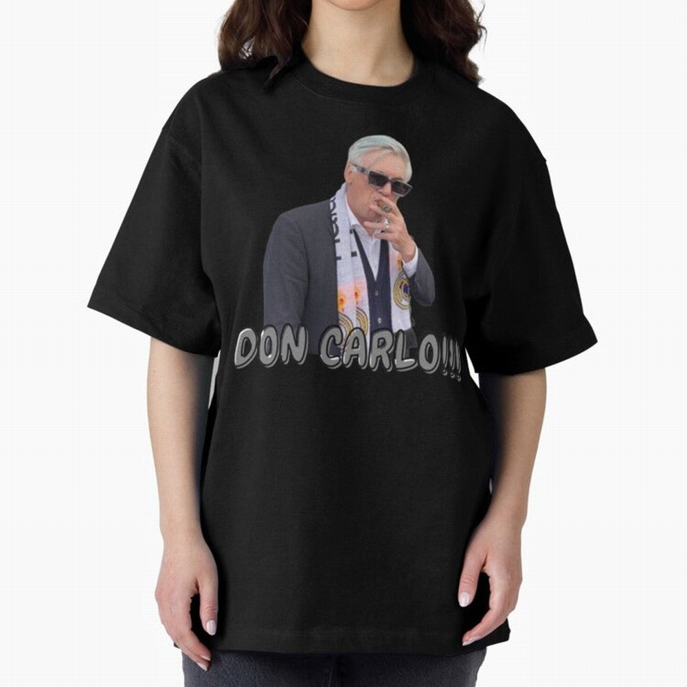 Don Carlo Ancelotti Oversized T-Shirt Capture FIFA World Cup 2026 Group Stage Inspired by Neymar, England and Germany Energy, Worldwide Fan Energy, Dramatic Goals, Stadium Lights and Championship Celebrations; Created for Match Day Parties, Soccer