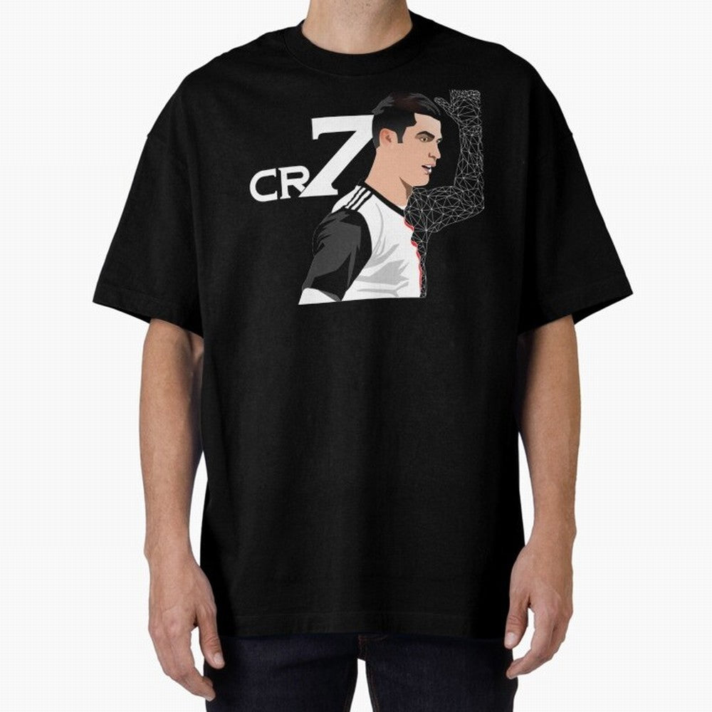 Cristiano Ronaldo 7 Cristiano Ronaldo Cristiano Oversized T-Shirt Represent Global Football Passion for FIFA World Cup 2026, Capturing Messi and Cristiano Ronaldo, Netherlands, Worldwide Fan Energy, Dramatic Goals, Stadium Lights and Championship