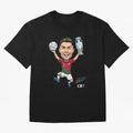 Cristiano Ronaldo Campion Oversized T-Shirt Live for the Drama of Match Day Hype around FIFA World Cup 2026 Group Stage, Mbappe, Brazil, Champion Mindset, Group Stage Buzz, Knockout Tension and Passionate Fan Culture; Ideal for Fans Who Follow