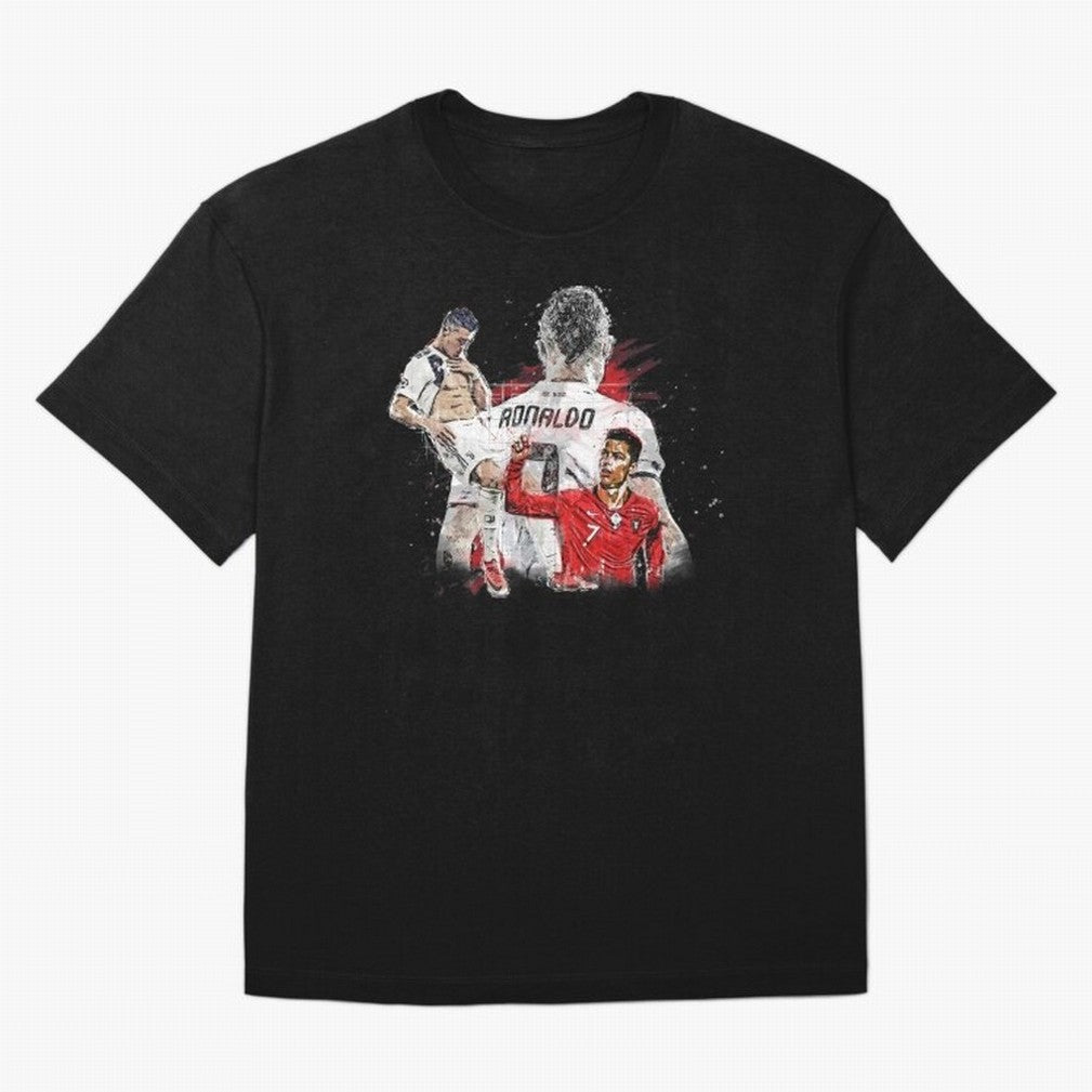 Cristiano Ronaldo Cristiano Ronaldo Oversized T-Shirt Represent Fans Who Live for FIFA World Cup 2026 Group Stage for Fans of Messi and Cristiano Ronaldo and Portugal, Bringing Champion Mindset, Group Stage Buzz, Knockout Tension and Passionate Fan