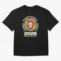 Portugal 2026 World Football Oversized T-Shirt Elevate FIFA World Cup 2026 Group Stage Capturing Messi, CR7 and Mbappe, Brazil Energy, Stadium Chants, National Pride, Trophy Dreams and Unforgettable Football Memories; Built for Supporters Chasing