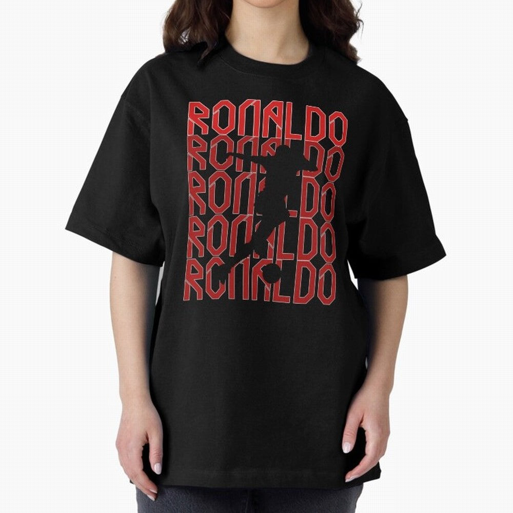 Cristiano Ronaldo Oversized T-Shirt Elevate FIFA World Cup 2026 USA Canada Mexico with Mbappe and Neymar, Portugal, Spain and Germany Energy, Game Day Rituals, Football Legends, Country Pride and the Road to the Final; Created for Match Day