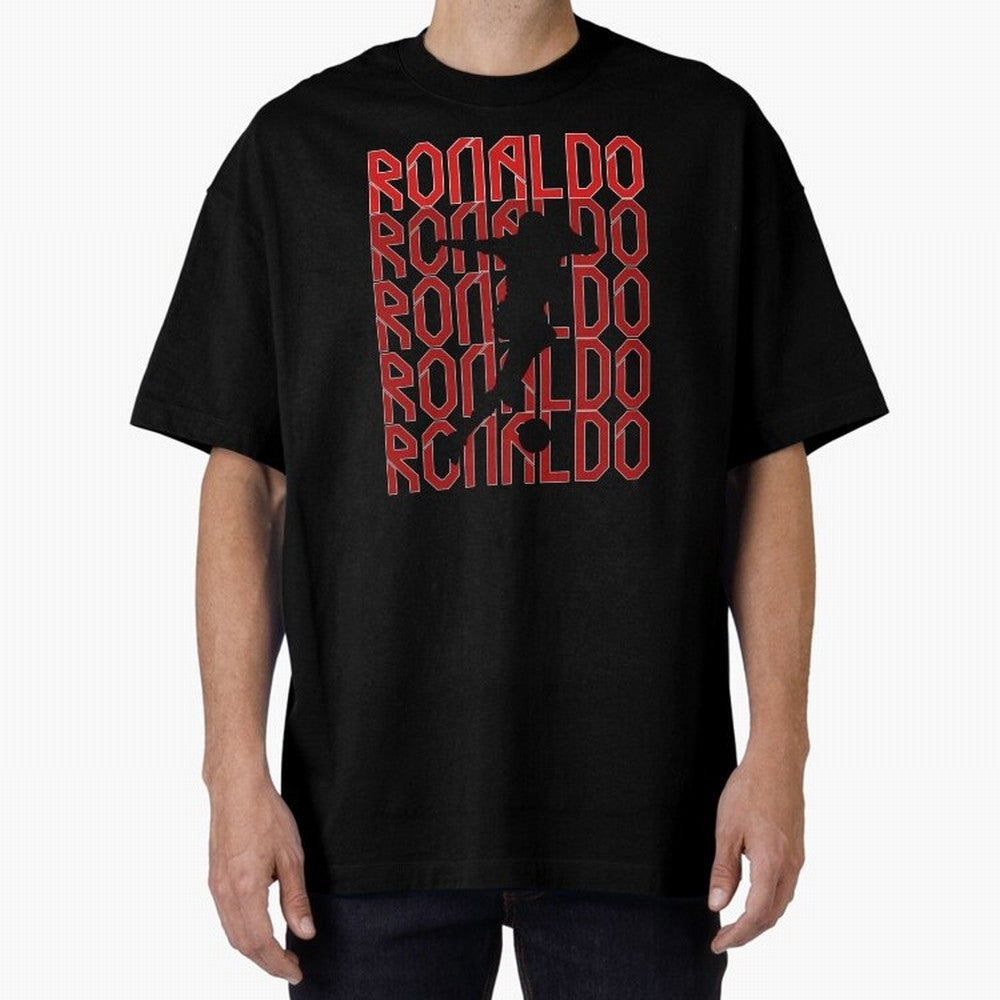 Cristiano Ronaldo Oversized T-Shirt Elevate FIFA World Cup 2026 USA Canada Mexico with Mbappe and Neymar, Portugal, Spain and Germany Energy, Game Day Rituals, Football Legends, Country Pride and the Road to the Final; Created for Match Day