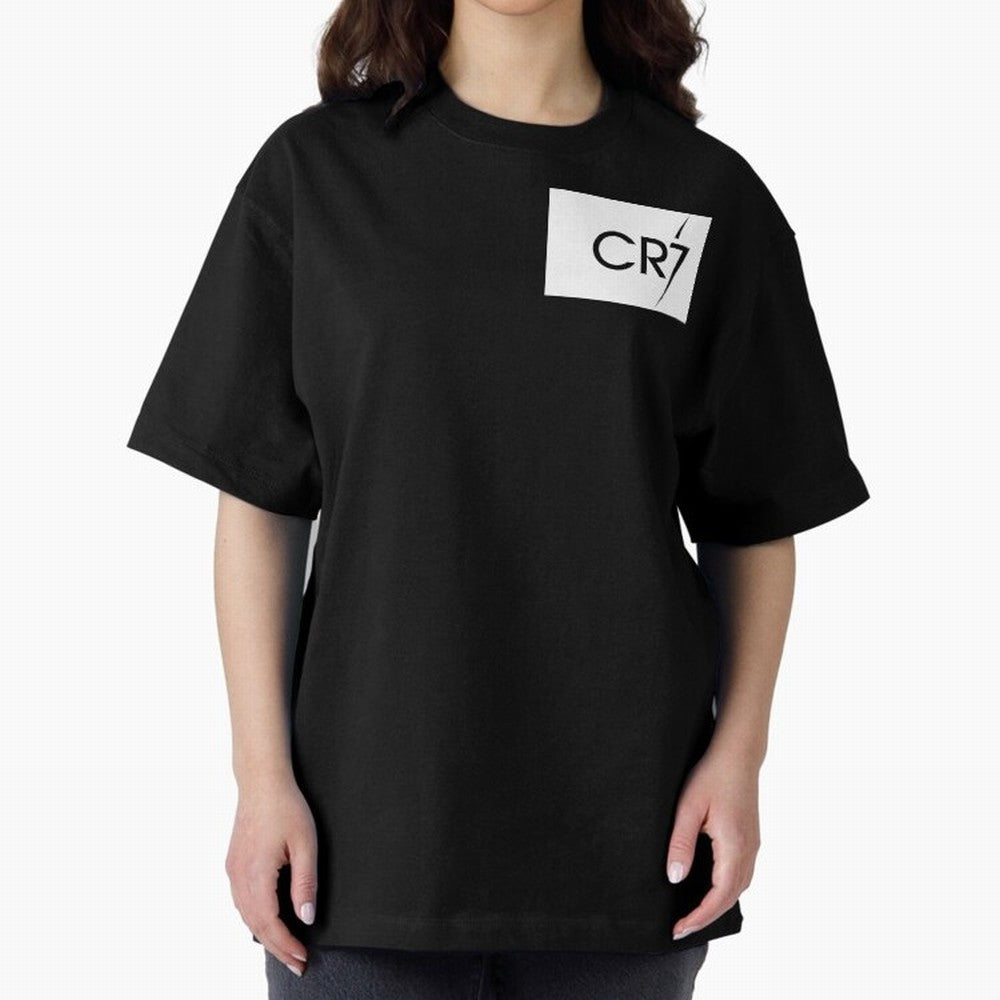 CR7 White Oversized T-Shirt Show Support during Match Day Hype around FIFA World Cup 2026, Haaland and Mbappe, France, Football Passion, Legendary Performances, Festival Vibes and Supporter Community; Perfect for People Who Love Argentina, Brazil,