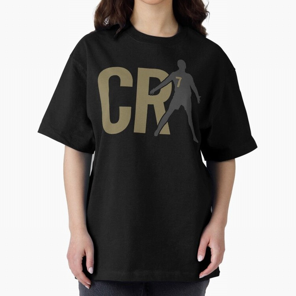 CR7 - Cristiano Ronaldo Oversized T-Shirt Enjoy the Biggest Football Party of FIFA World Cup 2026 for Fans of Mbappe and Argentina, France and Brazil, Bringing Soccer Culture, Superstar Moments, National Team Dreams and Competitive Fire; Perfect