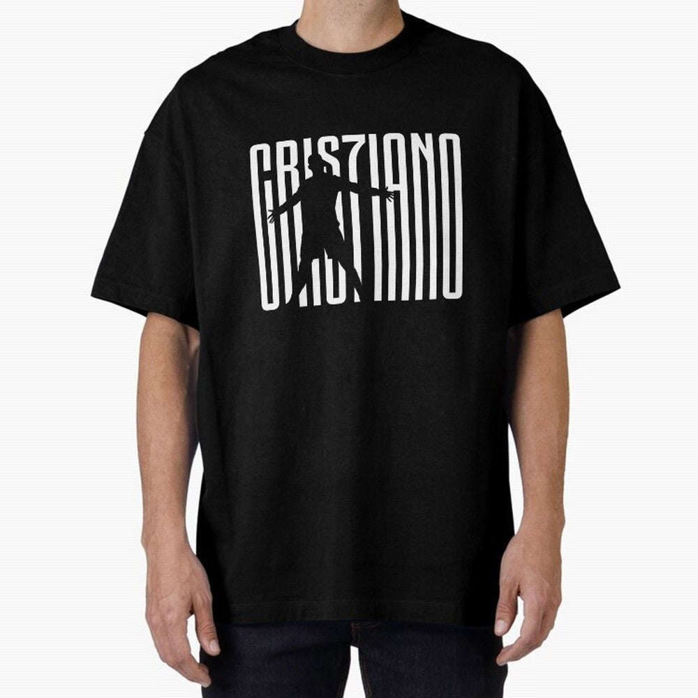 Cristiano Ronaldo Oversized T-Shirt Make Your Look Match FIFA World Cup 2026 USA Canada Mexico Connected to CR7, England Energy, Championship Spirit, Famous Goals, Roaring Crowds and International Football Unity; Perfect for Fans, Collectors,