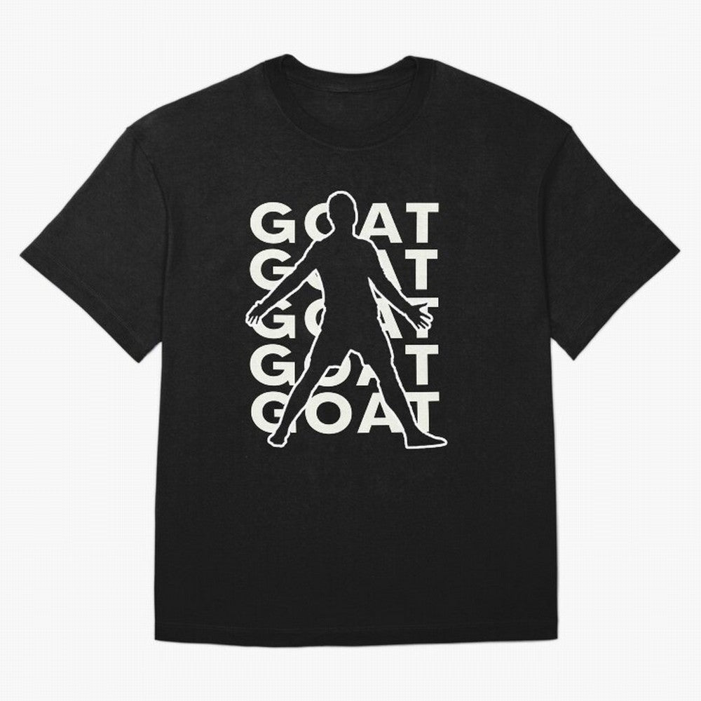 Cristiano Ronaldo the goat CR7 Oversized T-Shirt Feel the Roar of the FIFA World Cup 2026 Group Stage Journey through CR7 and Messi Highlights, Netherlands Pride, Championship Spirit, Famous Goals, Roaring Crowds and International Football Unity;