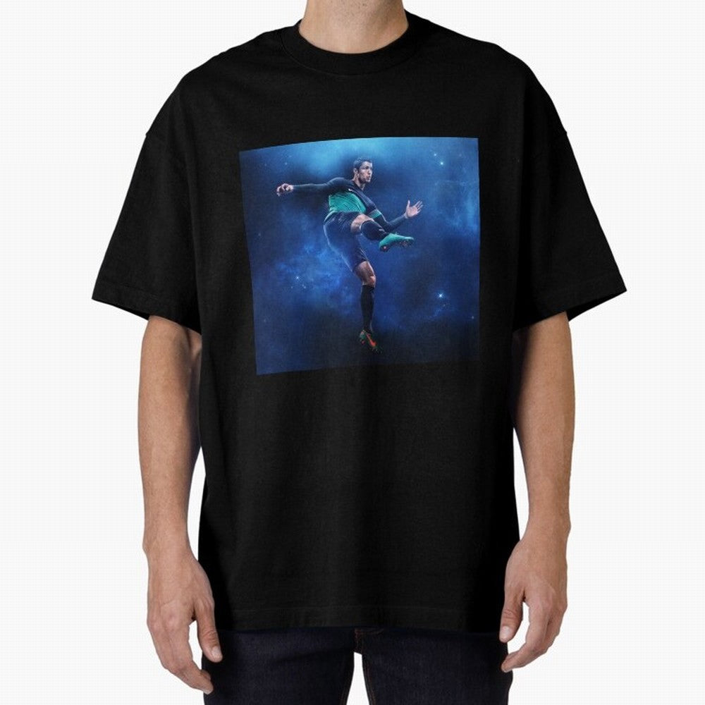 cristiano ronaldo #005 Oversized T-Shirt Share FIFA World Cup 2026 Spirit, Inspired by Argentina and Brazil, Messi and Cristiano Ronaldo, Goal Celebration Energy, Supporter Heritage, Football Icons and Worldwide Tournament Joy; Built for Supporters
