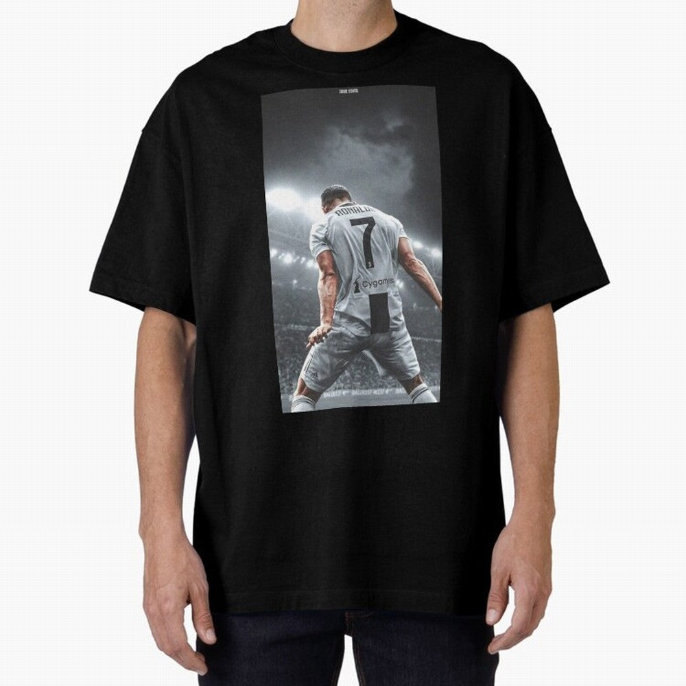 Cristiano Ronaldo Fantastic Oversized T-Shirt Turn Football Passion into FIFA World Cup 2026 USA Canada Mexico Celebrating Haaland and Mbappe, Netherlands Energy, Vintage Soccer Flavor, Modern Football Stars, National Flags and Final Night Emotion;