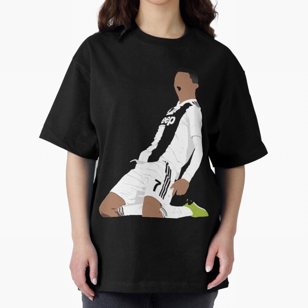 Cristiano Ronaldo Cristiano Ronaldo Oversized T-Shirt Celebrate Unforgettable Nights in Match Day Hype around FIFA World Cup 2026 Group Stage, Neymar, Netherlands, Global Supporter Spirit, Legendary Goals, National Colors and Tournament