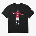 Cristiano Ronaldo Legend Cristiano Ronaldo Oversized T-Shirt Represent the Passion of FIFA World Cup 2026 USA Canada Mexico for Fans of Mbappe and Neymar and Argentina, France and Brazil, Bringing Vintage Soccer Flavor, Modern Football Stars,