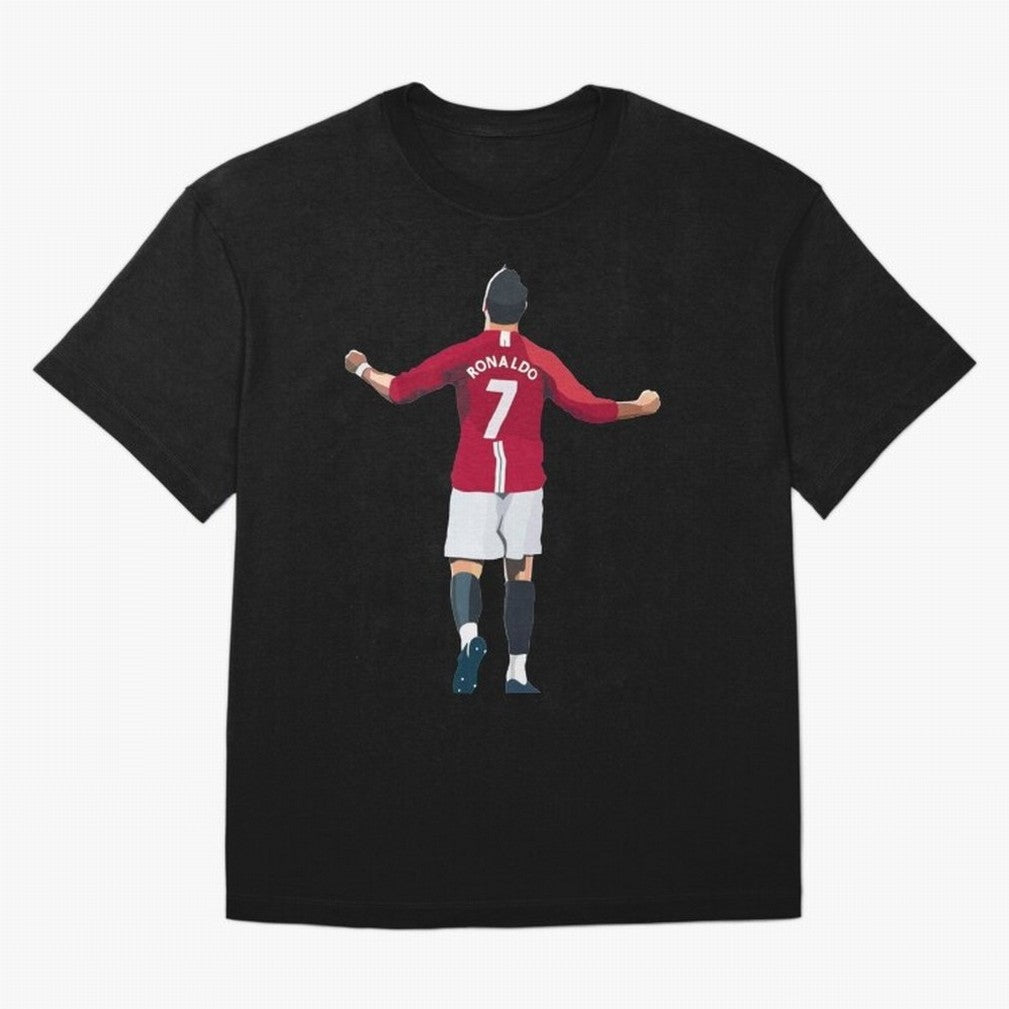 Cristiano Ronaldo Legend Cristiano Ronaldo Oversized T-Shirt Represent the Passion of FIFA World Cup 2026 USA Canada Mexico for Fans of Mbappe and Neymar and Argentina, France and Brazil, Bringing Vintage Soccer Flavor, Modern Football Stars,