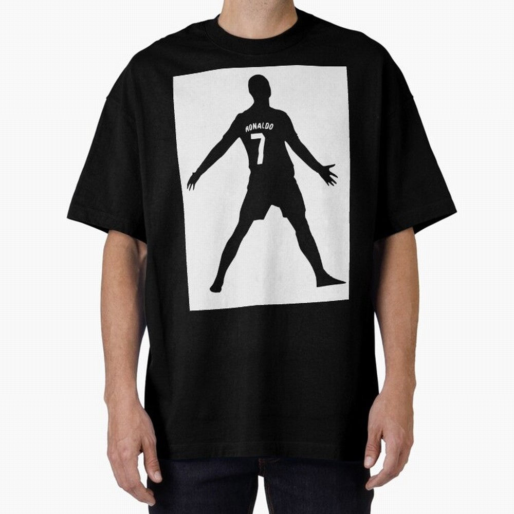 Cristiano Ronaldo #7108 Oversized T-Shirt Show Support during FIFA World Cup 2026 USA Canada Mexico for Fans of Messi and Cristiano Ronaldo and Argentina, Bringing Soccer Culture, Superstar Moments, National Team Dreams and Competitive Fire; Ideal