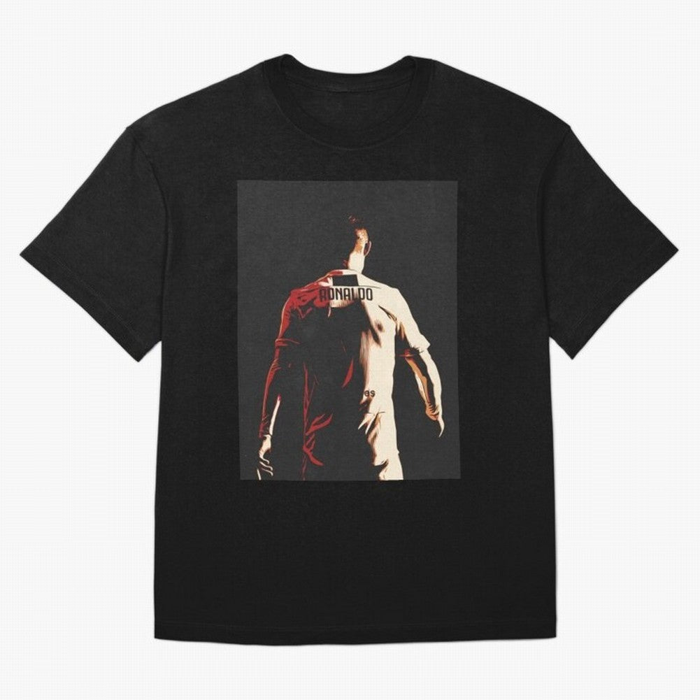 Cristiano Ronaldo Cristiano Ronaldo Juventus Oversized T-Shirt Bring Trophy Dreams to Match Day Hype around FIFA World Cup 2026, Messi and Cristiano Ronaldo, France and Portugal, Vintage Soccer Flavor, Modern Football Stars, National Flags and