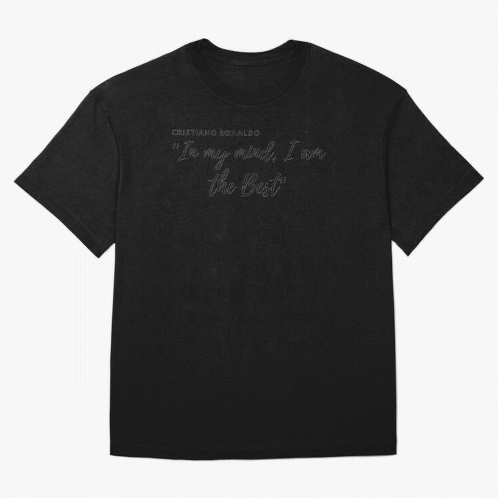 In my mind I am the Best - Cristiano Ronaldo Oversized T-Shirt Build Match Day Hype around FIFA World Cup 2026 Group Stage, CR7 and Messi, Germany, Global Supporter Spirit, Legendary Goals, National Colors and Tournament Celebration; Built for