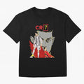 Cristiano Ronaldo Cristiano Ronaldo cr7 Oversized T-Shirt Represent Fans Who Live for Match Day Hype around FIFA World Cup 2026, Haaland, Portugal, Stadium Memories, Football Loyalty, International Chants and Championship Tradition; Perfect for