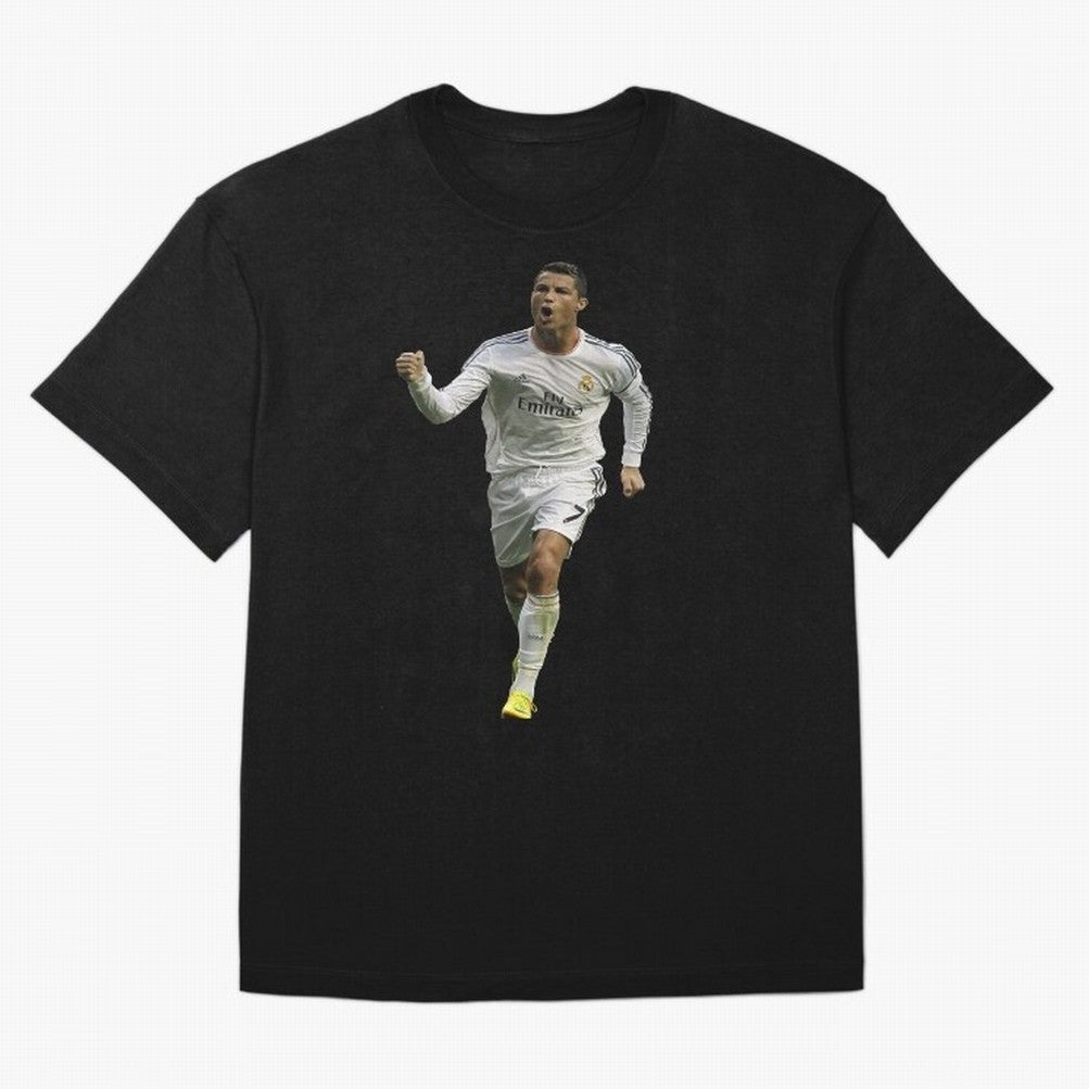 Cristiano Cool Sticker Oversized T-Shirt Celebrate Football Heritage in FIFA World Cup 2026 for Fans of Messi and Cristiano Ronaldo and Argentina, Bringing Football History, Final Match Energy, Crowd Noise and Once in a Lifetime Moments; Ideal for