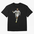 Cristiano Cool Sticker Oversized T-Shirt Celebrate Football Heritage in FIFA World Cup 2026 for Fans of Messi and Cristiano Ronaldo and Argentina, Bringing Football History, Final Match Energy, Crowd Noise and Once in a Lifetime Moments; Ideal for