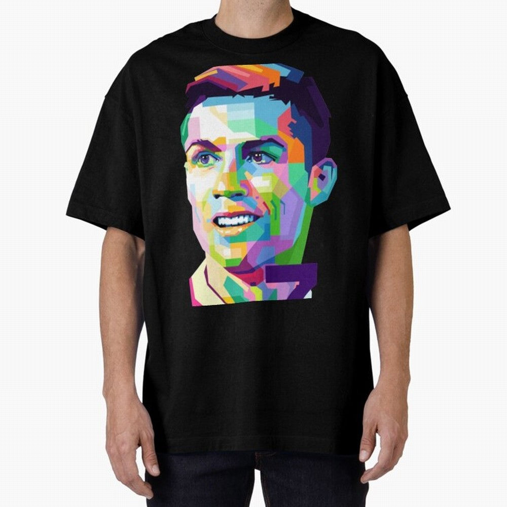 Cristiano Ronaldo CRISTIANO RONALDO 7 Oversized T-Shirt Bring Match Day Fire to the FIFA World Cup 2026 USA Canada Mexico Journey through Messi, CR7 and Mbappe Highlights, France Pride, Classic Soccer Heritage, Championship Pressure, Fan Loyalty