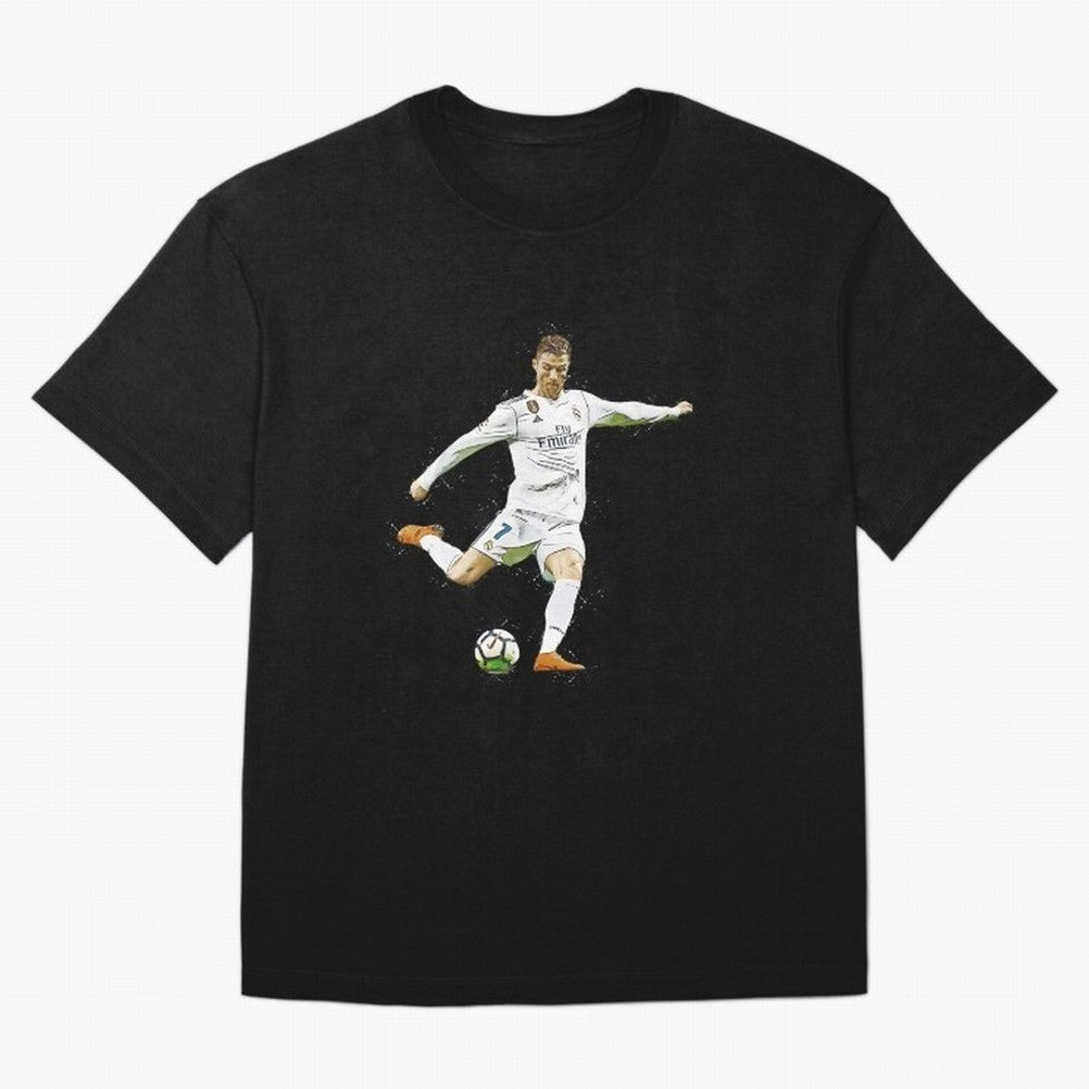 Cristiano Ronaldo Celebration Oversized T-Shirt Bring World Football Passion into the FIFA World Cup 2026 Journey through Messi Highlights, France and Portugal Pride, Fan Favorite Moments, National Team Passion, Big Match Drama and Soccer History;