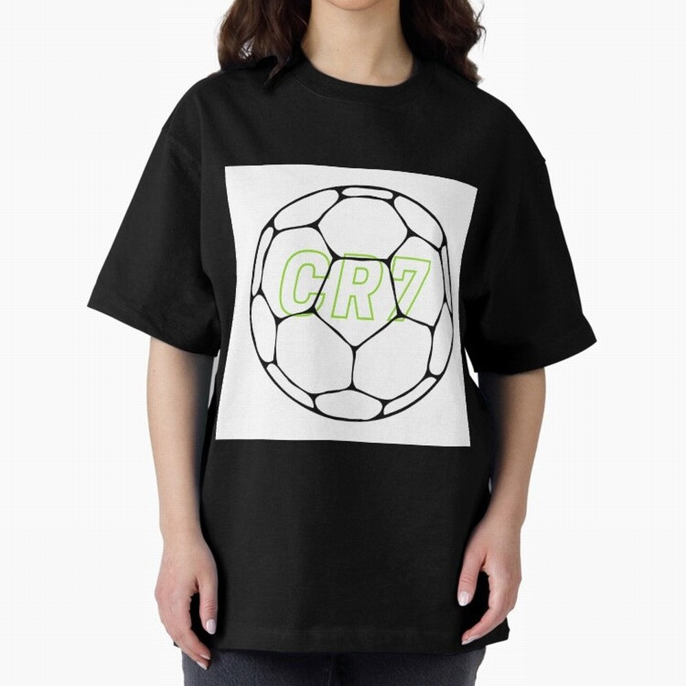 Cristiano Ronaldo CR7 Oversized T-Shirt Join Supporters Worldwide for FIFA World Cup 2026 USA Canada Mexico for Fans of Messi, CR7 and Mbappe and Argentina, Bringing Sports Nostalgia, International Competition, Famous Players and Unforgettable