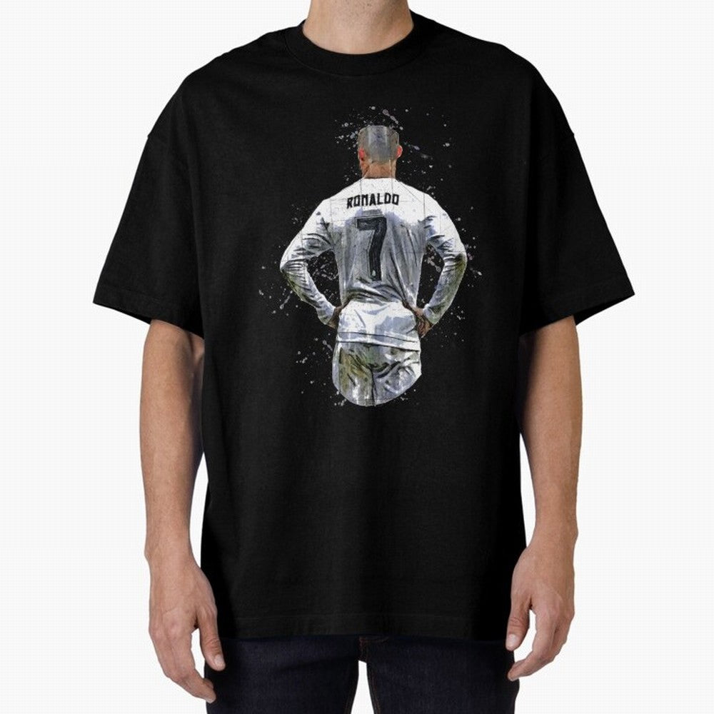Cristiano Ronaldo Cristiano Ronaldo cr7 Oversized T-Shirt Make Game Day About the FIFA World Cup 2026 Group Stage Journey through Messi, Neymar and Mbappe Highlights, Spain and Netherlands Pride, Tournament Hype, Historic Matchups, Family Viewing