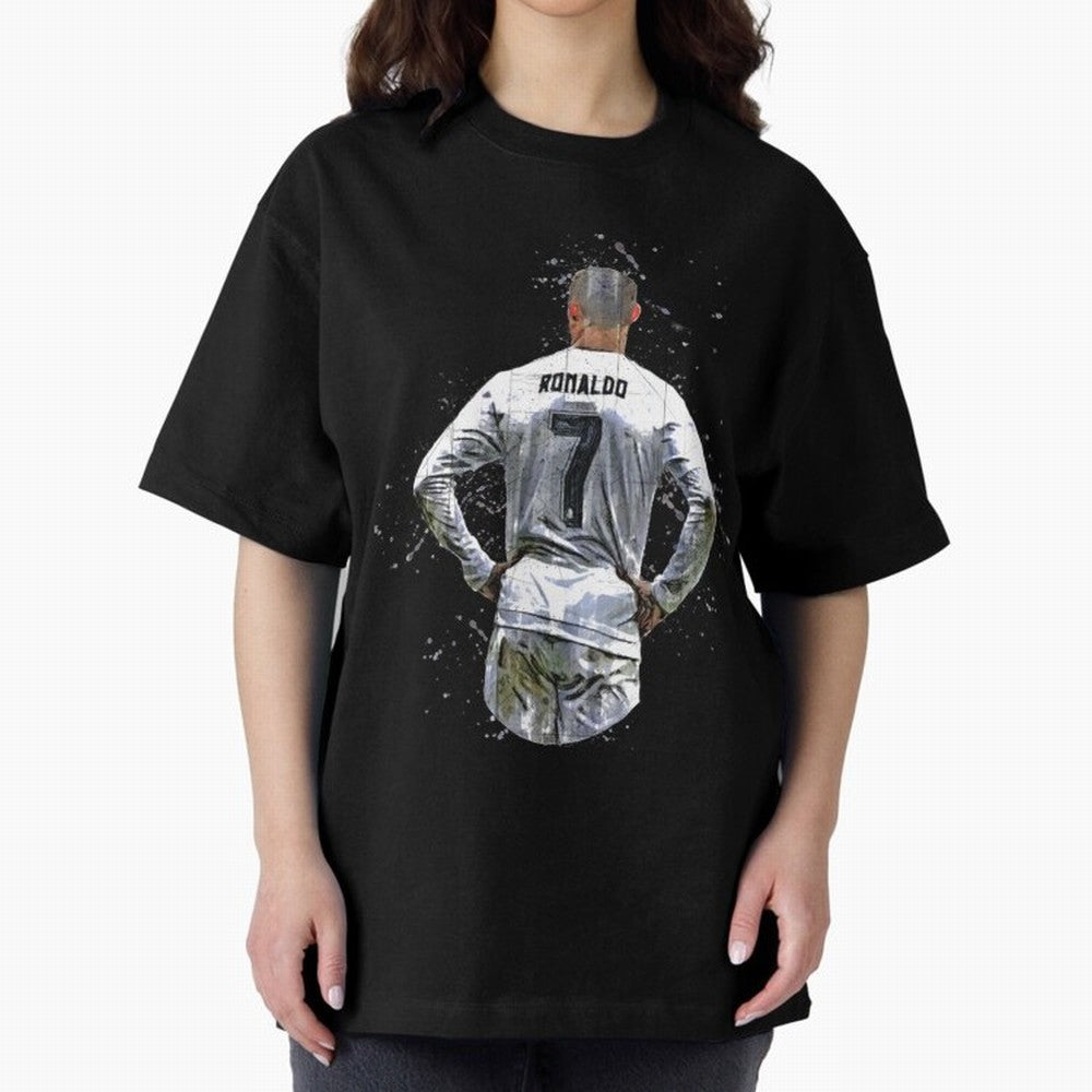 Cristiano Ronaldo Cristiano Ronaldo cr7 Oversized T-Shirt Make Game Day About the FIFA World Cup 2026 Group Stage Journey through Messi, Neymar and Mbappe Highlights, Spain and Netherlands Pride, Tournament Hype, Historic Matchups, Family Viewing