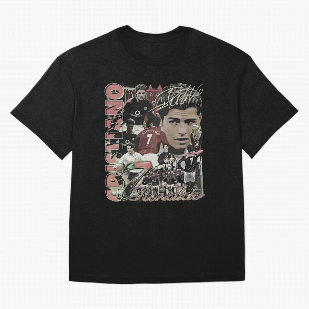 Limited Cristiano Ronaldo CR7 Vintage Oversized T-Shirt Fuel Your Fan Pride for FIFA World Cup 2026 Group Stage for Fans of Messi and Cristiano Ronaldo and England and Germany, Bringing Stadium Chants, National Pride, Trophy Dreams and