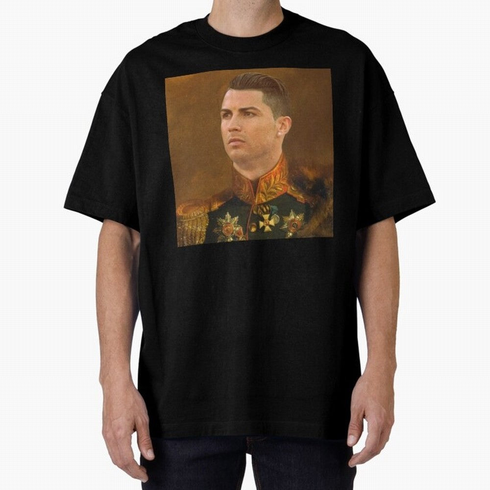 cristiano ronaldo - replaceface Oversized T-Shirt Bring Supporter Culture to Global Football Passion for FIFA World Cup 2026 USA Canada Mexico, with Messi, CR7 and Mbappe, Brazil, Portugal and Argentina, Soccer Culture, Superstar Moments, National