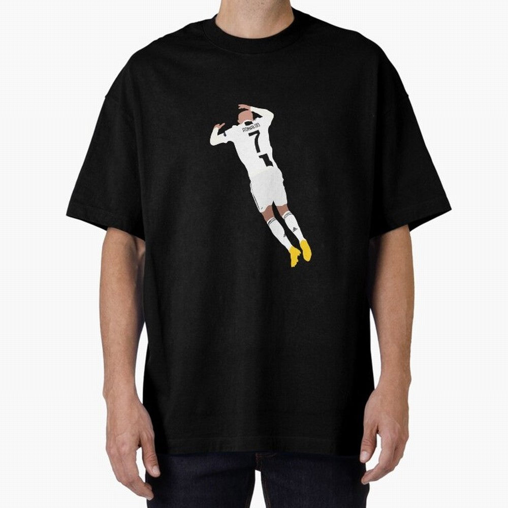cristiano ronaldo goal celebration Oversized T-Shirt Bring Bold Fan Energy to Global Football Passion for FIFA World Cup 2026 Group Stage, with CR7, England and Germany, Stadium Chants, National Pride, Trophy Dreams and Unforgettable Football
