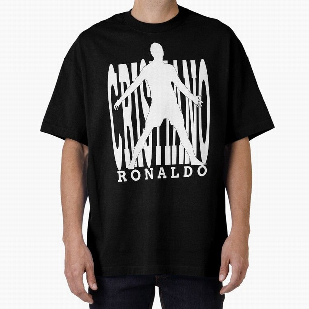 Cristiano Ronaldo - The Legend! Oversized T-Shirt Celebrate Golden Goal Energy in FIFA World Cup 2026 Group Stage Connected to Mbappe and Neymar, Brazil Energy, Football Passion, Legendary Performances, Festival Vibes and Supporter Community;