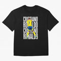 Cristiano Ronaldo Siuuuu Celebration Oversized T-Shirt Bring Match Day Fire to the FIFA World Cup 2026 Group Stage Journey through Mbappe and Neymar Highlights, Germany Pride, Global Supporter Spirit, Legendary Goals, National Colors and Tournament
