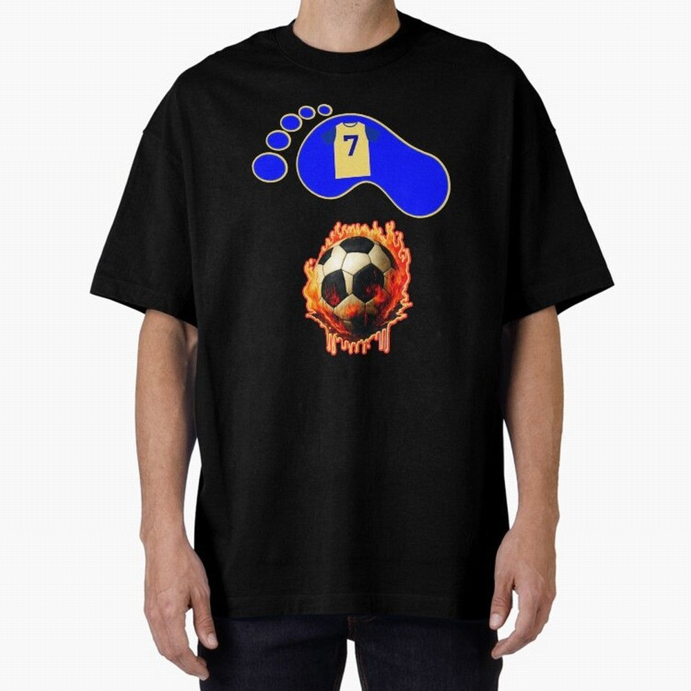 Cristiano Ronaldo 7 Oversized T-Shirt Bring Champion Energy into Match Day Hype around FIFA World Cup 2026 USA Canada Mexico, Cristiano Ronaldo, France, Stadium Chants, National Pride, Trophy Dreams and Unforgettable Football Memories; Perfect for