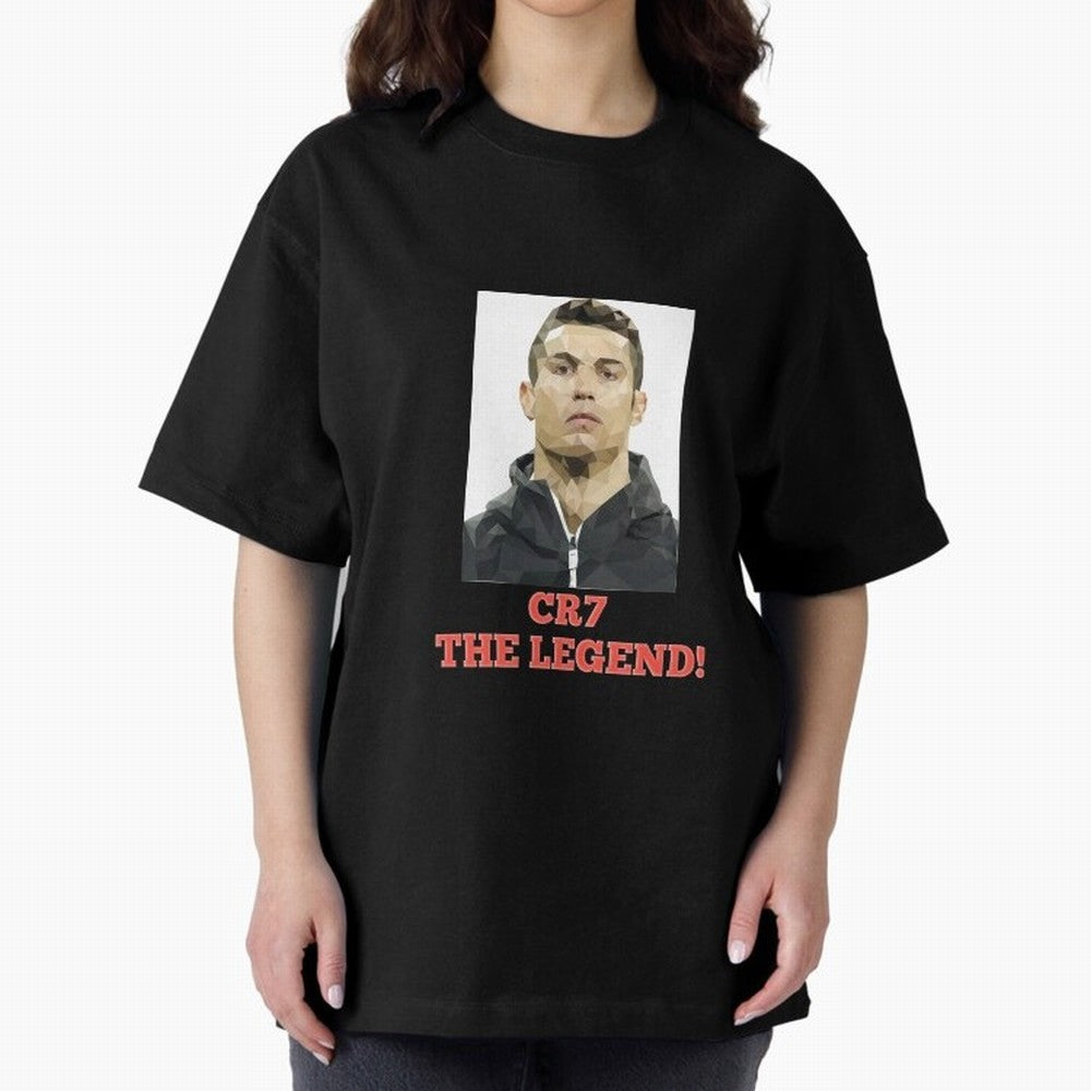 Cristiano Ronaldo Fantasy CR7 T Shirt Oversized T-Shirt Represent FIFA World Cup 2026 Spirit, Highlighting Argentina and Brazil, Messi, CR7 and Mbappe, Vintage Soccer Flavor, Modern Football Stars, National Flags and Final Night Emotion; Made for