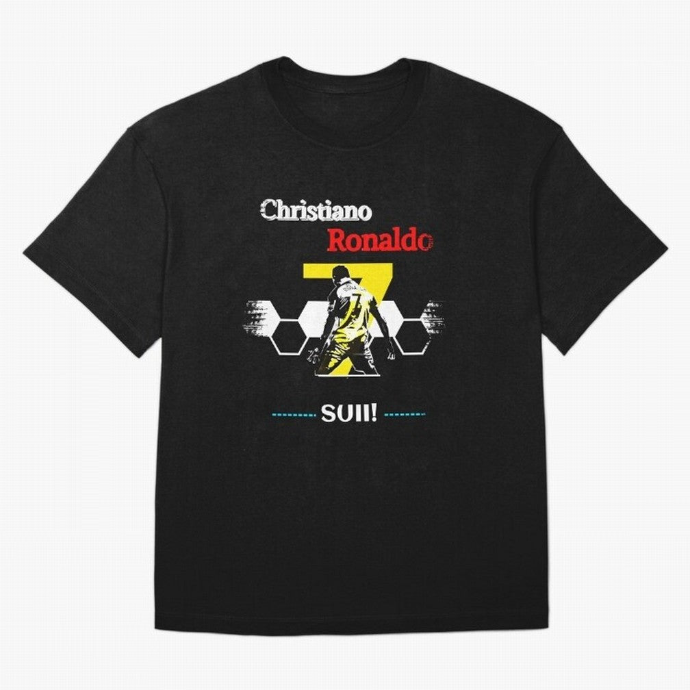 Cristiano Ronaldo Cr7 Oversized T-Shirt Represent Fans Who Live for FIFA World Cup 2026 USA Canada Mexico for Fans of Neymar, Haaland and Cristiano Ronaldo and Germany, Bringing Global Supporter Spirit, Legendary Goals, National Colors and