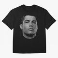 Cristiano Ronaldo Cristiano Ronaldo Halftone style Oversized T-Shirt Relive the Noise and Pride of Global Football Passion for FIFA World Cup 2026, Made for CR7, England and Germany, Match Day Excitement, Supporter Culture, Golden Goals and Global