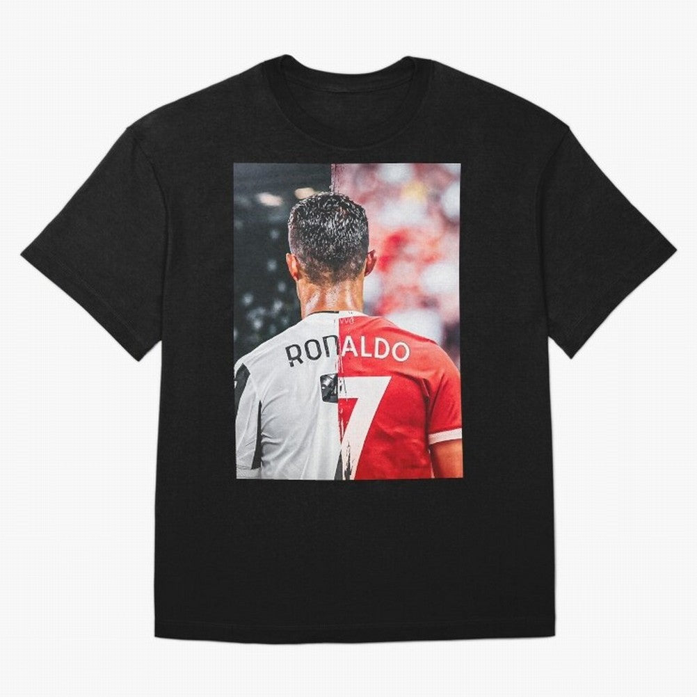 Cristiano Ronaldo , Manchester Star , Football Poster 2122 Star Oversized T-Shirt Show Your Stadium Side during FIFA World Cup 2026 Group Stage for Fans of Mbappe and Neymar and Argentina, Bringing Global Supporter Spirit, Legendary Goals, National