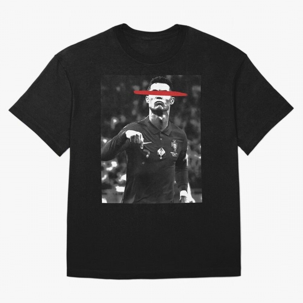 Cristiano in Rubrum Plaga Oversized T-Shirt Show Fan Pride Across Global Football Passion for FIFA World Cup 2026 Group Stage, Featuring Neymar, Argentina, France and Brazil, Champion Mindset, Group Stage Buzz, Knockout Tension and Passionate Fan
